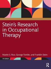 Stein's Research in Occupational Therapy, 7th Edition （7TH）