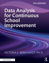 継続的な学校改善のためのデータ分析（第５版）<br>Data Analysis for Continuous School Improvement （5TH）