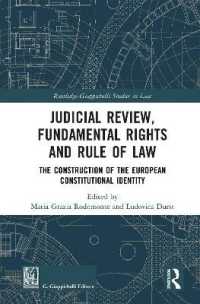 Judicial Review, Fundamental Rights and Rule of Law : The Construction of the European Constitutional Identity (Routledge-giappichelli Studies in Law)