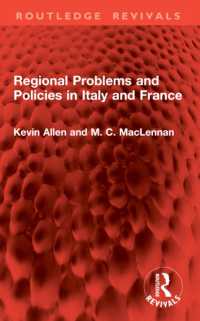 Regional Problems and Policies in Italy and France (Routledge Revivals)