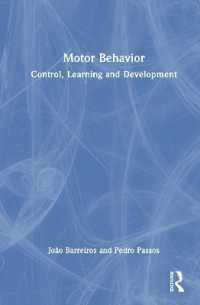 運動行動：制御、学習、開発<br>Motor Behavior : Control, Learning and Development