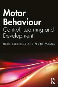 運動行動：制御、学習、開発<br>Motor Behavior : Control, Learning and Development