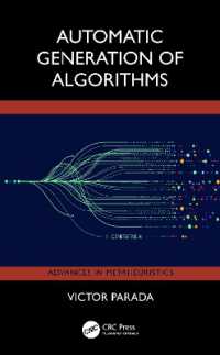 Automatic Generation of Algorithms (Advances in Metaheuristics)