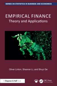 Empirical Finance : Theory and Application (Chapman and Hall/crc Series on Statistics in Business and Economics)