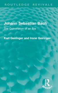Johann Sebastian Bach : The Culmination of an Era (Routledge Revivals)