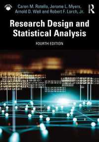 調査設計と統計分析（第４版）<br>Research Design and Statistical Analysis （4TH）