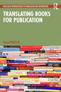 Translating Books for Publication (Routledge Introductions to Translation and Interpreting)