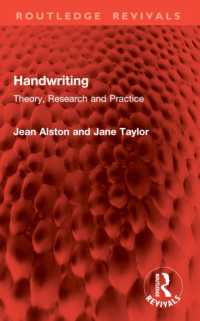 Handwriting : Theory, Research and Practice (Routledge Revivals)