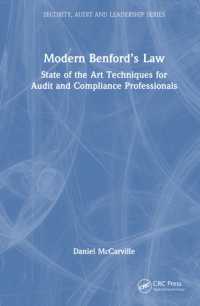 Modern Benford's Law : State of the Art Techniques for Audit and Compliance Professionals (Security, Audit and Leadership Series)