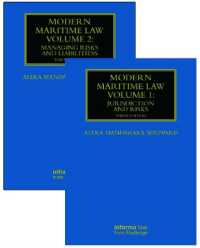 Modern Maritime Law (Volumes 1 and 2) (Maritime and Transport Law Library) （3RD）
