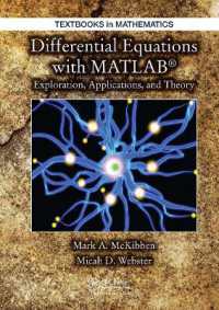 Differential Equations with MATLAB : Exploration, Applications, and Theory (Textbooks in Mathematics)