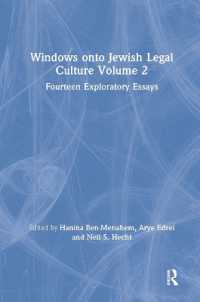 Windows onto Jewish Legal Culture Volume 2 : Fourteen Exploratory Essays -- Paperback / softback