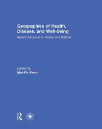 Geographies of Health, Disease and Well-being : Recent Advances in Theory and Method