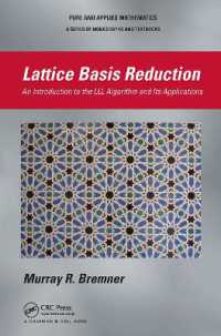 Lattice Basis Reduction : An Introduction to the LLL Algorithm and Its Applications (Chapman & Hall Pure and Applied Mathematics)