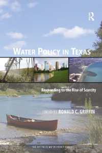 Water Policy in Texas : Responding to the Rise of Scarcity (Rff Press Water Policy Series)