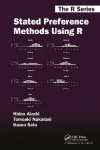 Stated Preference Methods Using R (Chapman & Hall/crc the R Series)