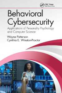 Behavioral Cybersecurity : Applications of Personality Psychology and Computer Science