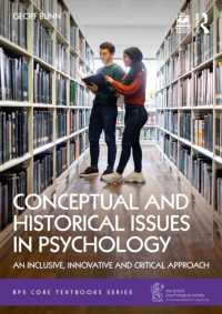 Conceptual and Historical Issues in Psychology : An Inclusive, Innovative and Critical Approach (Bps Core Textbooks Series)