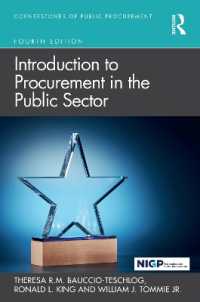 Introduction to Procurement in the Public Sector (Cornerstones of Public Procurement) （4TH）