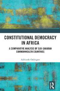 Constitutional Democracy in Africa : A Comparative Analysis of Sub-Saharan Commonwealth Countries