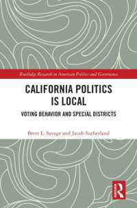 California Politics Is Local : Voting Behavior and Special Districts (Routledge Research in American Politics and Governance)
