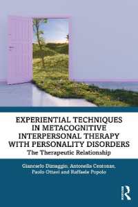 Experiential Techniques in Metacognitive Interpersonal Therapy with Personality Disorders : The Therapeutic Relationship