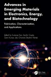 Advances in Emerging Materials in Electronics, Energy, and Biotechnology : Fabrication, Characterization, and Applications
