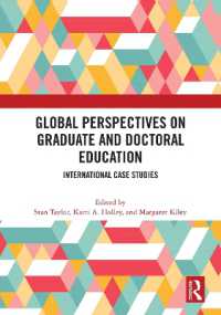 Global Perspectives on Graduate and Doctoral Education : International Case Studies