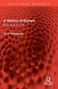 A History of Europe : From 1610 to 1715 (Routledge Revivals)