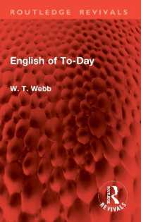 English of To-Day (Routledge Revivals)