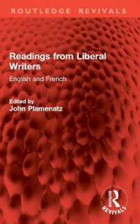 Readings from Liberal Writers : English and French (Routledge Revivals)