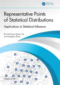 Representative Points of Statistical Distributions : Applications in Statistical Inference