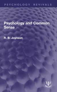 Psychology and Common Sense (Psychology Revivals)