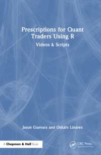 Ｒによるクオンツトレーダーのための処方箋：動画とスクリプト<br>Prescriptions for Quant Traders Using R : Videos & Scripts
