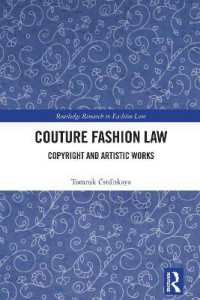 Couture Fashion Law : Copyright and Artistic Works (Routledge Research in Fashion Law)