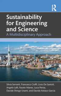 Sustainability for Engineering and Science : A Multidisciplinary approach