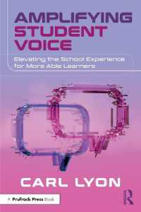 Amplifying Student Voice : Elevating the School Experience for More Able Learners