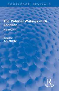 The Political Writings of Dr Johnson : A Selection (Routledge Revivals)