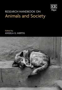 動物と社会：研究ハンドブック<br>Research Handbook on Animals and Society
