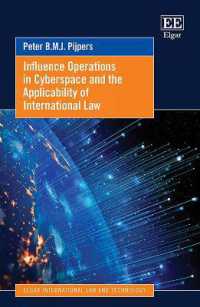 Influence Operations in Cyberspace and the Applicability of International Law (Elgar International Law and Technology series)