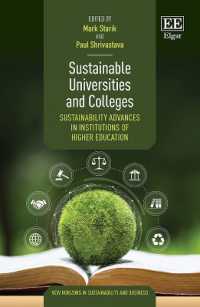 Sustainable Universities and Colleges : Sustainability Advances in Institutions of Higher Education (New Horizons in Sustainability and Business series)