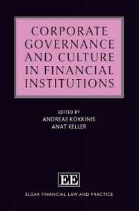 Corporate Governance and Culture in Financial Institutions (Elgar Financial Law and Practice series)