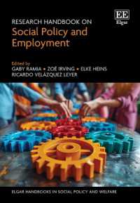 Research Handbook on Social Policy and Employment (Elgar Handbooks in Social Policy and Welfare series)