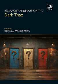 Research Handbook on the Dark Triad