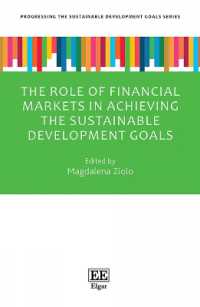 The Role of Financial Markets in Achieving the Sustainable Development Goals (Progressing the Sustainable Development Goals series)