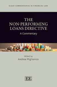 The Non-Performing Loans Directive : A Commentary (Elgar Commentaries in Financial Law series)
