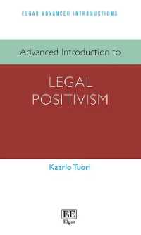 Advanced Introduction to Legal Positivism (Elgar Advanced Introductions series)
