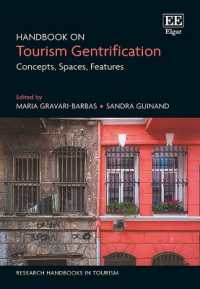Handbook on Tourism Gentrification : Concepts, Spaces, Features (Research Handbooks in Tourism series)