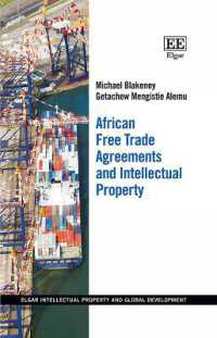 African Free Trade Agreements and Intellectual Property (Elgar Intellectual Property and Global Development series)