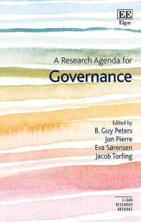 A Research Agenda for Governance (Elgar Research Agendas)